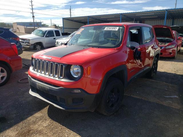 Photo 2 from auction – 2017 JEEP RENEGADE S with VIN ZACCJBAB9HPF14778