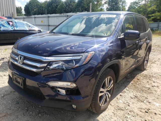 Photo 2 from auction – 2018 HONDA PILOT EXL with VIN 5FNYF6H57JB046836