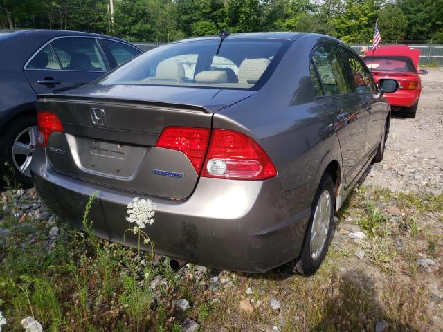 Photo 4 from auction – 2008 HONDA CIVIC HYBR with VIN JHMFA36288S029276