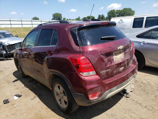 Photo 3 from auction – 2017 CHEVROLET TRAX 1LT with VIN 3GNCJPSB5HL273510