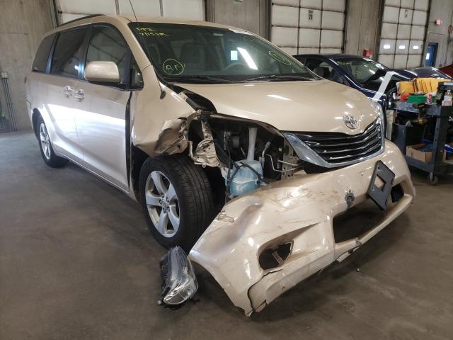 TOYOTA SIENNA LE 2012 with VIN 5TDKK3DC0CS221432 - Photo from auction