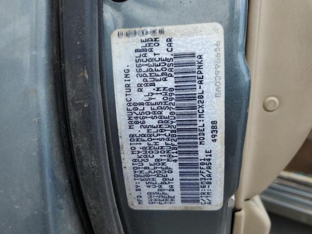Photo 10 from auction – 2000 TOYOTA AVALON XL with VIN 4T1BF28B2YU072990