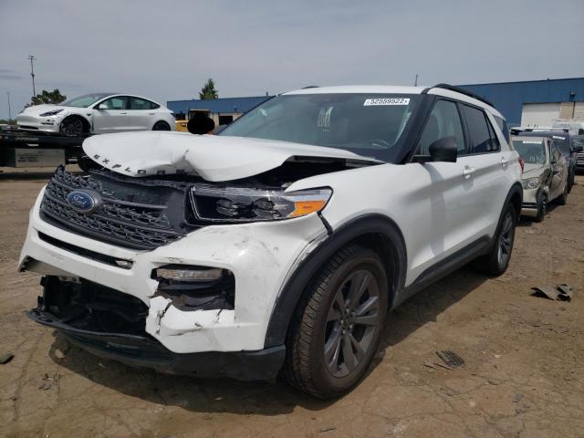 Photo 2 from auction – 2021 FORD EXPLORER X with VIN 1FMSK8DH3MGA29504
