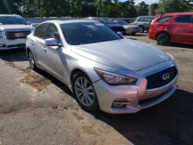INFINITI Q50 BASE 2014 with VIN JN1BV7AP6EM676423 - Photo from auction