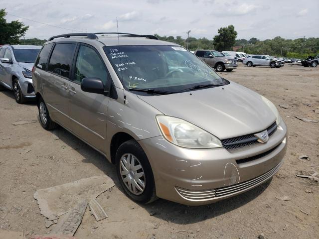 TOYOTA SIENNA CE 2004 with VIN 5TDZA23C94S090256 - Photo from auction