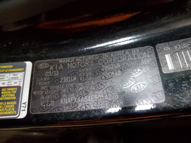Photo 10 from auction – 2014 KIA FORTE EX with VIN KNAFX4A84E5054278