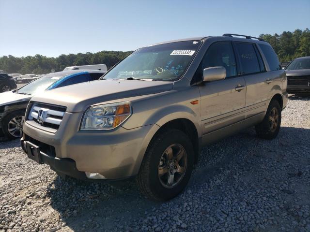 Photo 2 from auction – 2006 HONDA PILOT EX with VIN 2HKYF18486H557653