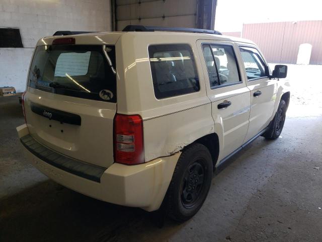 Photo 4 from auction – 2008 JEEP PATRIOT SP with VIN 1J8FT28078D733967