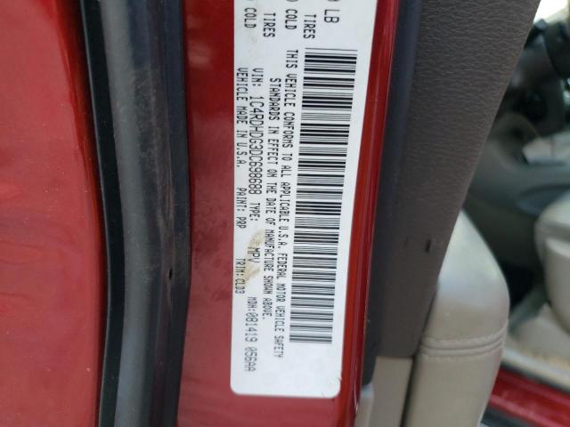 Photo 10 from auction – 2013 DODGE DURANGO CR with VIN 1C4RDHDG3DC698688