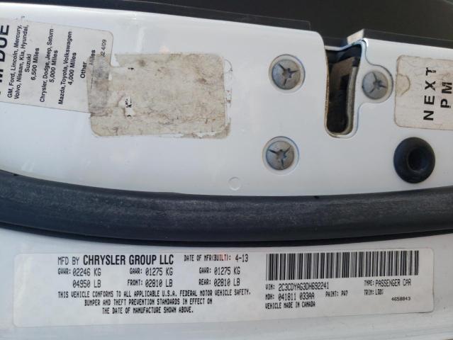 Photo 10 from auction – 2013 DODGE CHALLENGER with VIN 2C3CDYAG3DH692241