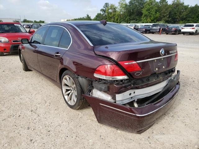 Photo 3 from auction – 2007 BMW 750 with VIN WBAHN83547DT70426