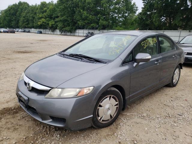 Photo 2 from auction – 2010 HONDA CIVIC HYBR with VIN JHMFA3F25AS001490