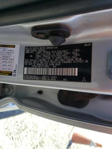 Photo 10 from auction – 2007 TOYOTA 4RUNNER SR with VIN JTEBU14R070123850