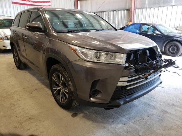 TOYOTA HIGHLANDER 2018 with VIN 5TDZARFH4JS034981 - Photo from auction