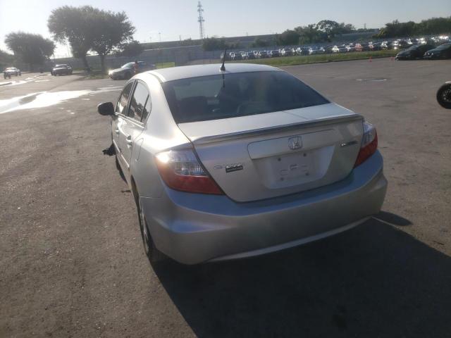 Photo 3 from auction – 2012 HONDA CIVIC HYBR with VIN JHMFB4F34CS004525