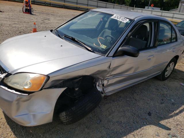 Photo 9 from auction – 2003 HONDA CIVIC LX with VIN 2HGES16503H603315