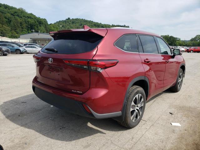 Photo 4 from auction – 2021 TOYOTA HIGHLANDER with VIN 5TDGZRBH4MS089294