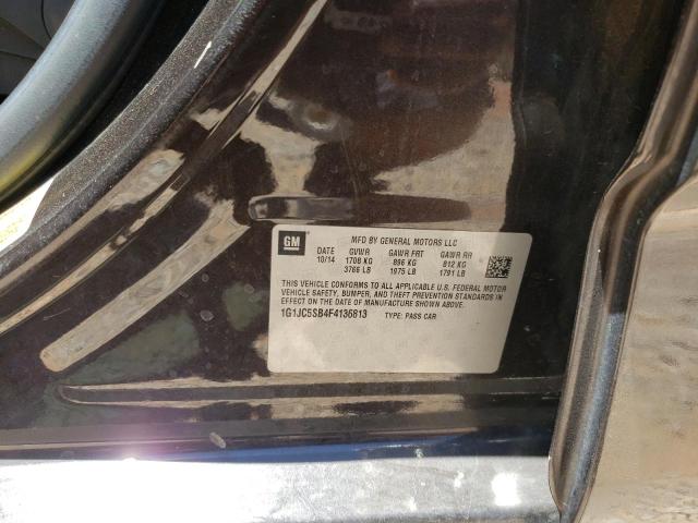 Photo 10 from auction – 2015 CHEVROLET SONIC LT with VIN 1G1JC5SB4F4136813