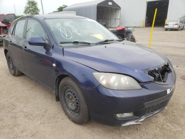 MAZDA 3 I 2008 with VIN JM1BK34F581137315 - Photo from auction