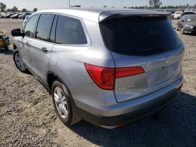 Photo 3 from auction – 2018 HONDA PILOT LX with VIN 5FNYF6H19JB005332