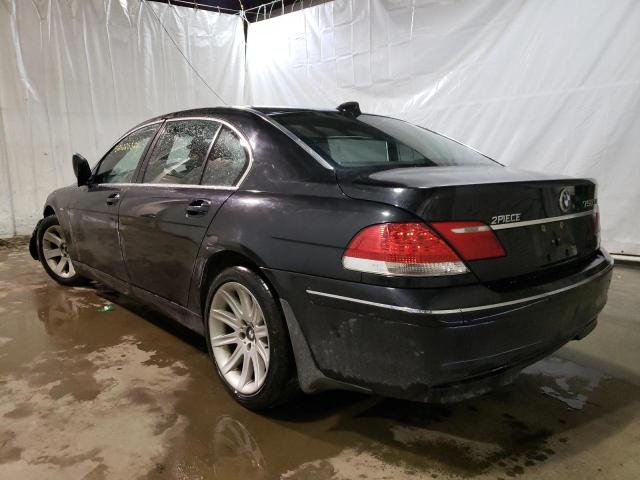 Photo 3 from auction – 2006 BMW 750 LI with VIN WBAHN83546DT37991