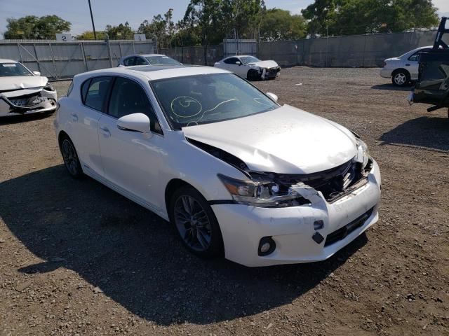 LEXUS CT 200 2013 with VIN JTHKD5BHXD2145066 - Photo from auction