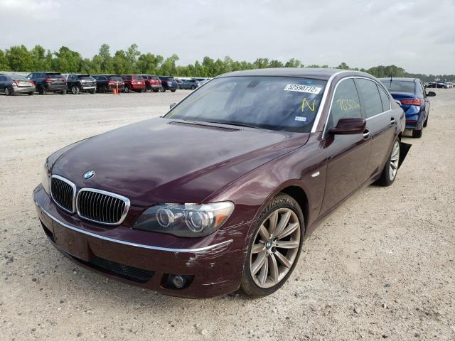 Фото 2 с аукциона – 2007 BMW 750 с VIN WBAHN83547DT70426
