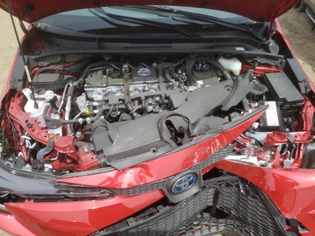 Photo 7 from auction – 2021 TOYOTA COROLLA LE with VIN JTDEAMDE3MJ017259