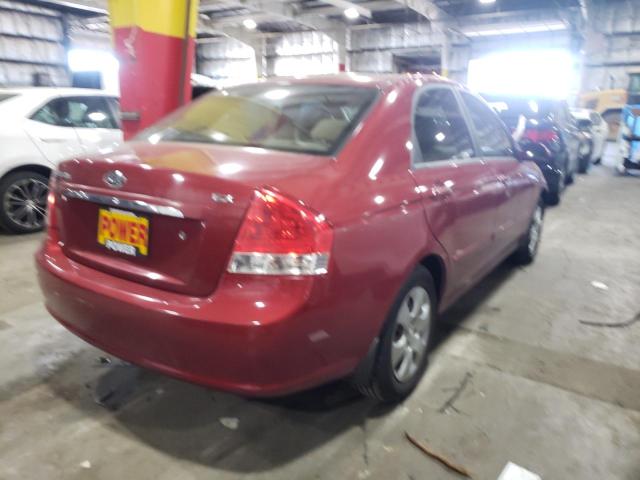 Photo 4 from auction – 2008 KIA SPECTRA EX with VIN KNAFE122585581734