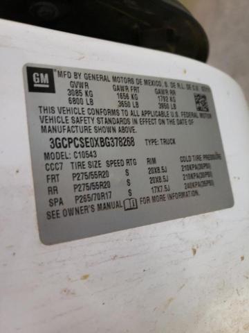 Photo 10 from auction – 2011 CHEVROLET SILVERADO with VIN 3GCPCSE0XBG378268