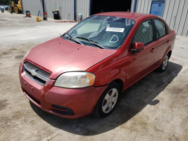 Photo 2 from auction – 2009 CHEVROLET AVEO LS with VIN KL1TD56E19B604439