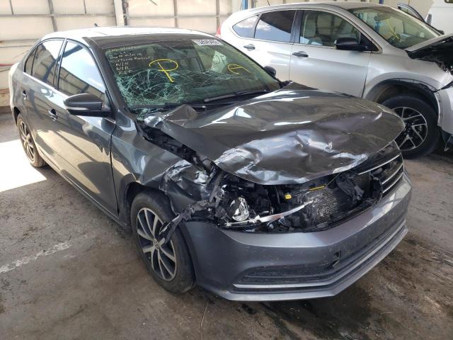 VOLKSWAGEN JETTA SE 2017 with VIN 3VWDB7AJXHM220988 - Photo from auction