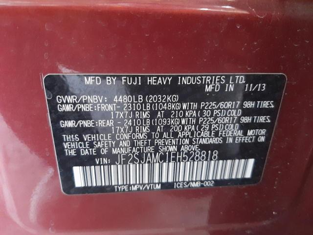 Photo 10 from auction – 2014 SUBARU FORESTER 2 with VIN JF2SJAMC1EH528818