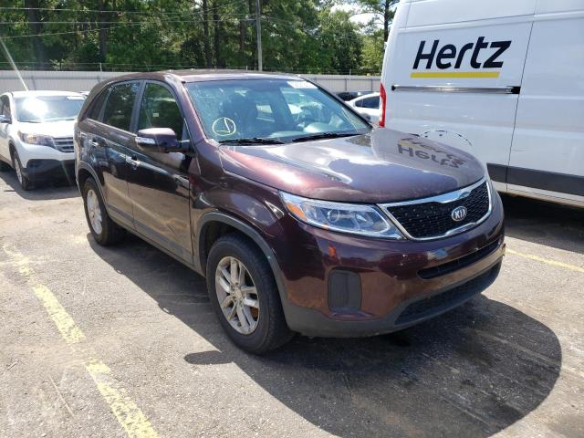Photo 1 from auction – 2014 KIA SORENTO LX with VIN 5XYKT3A60EG488002