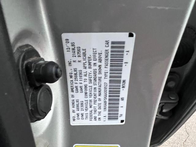 Photo 10 from auction – 2010 ACURA TL with VIN 19UUA8F5XAA009527