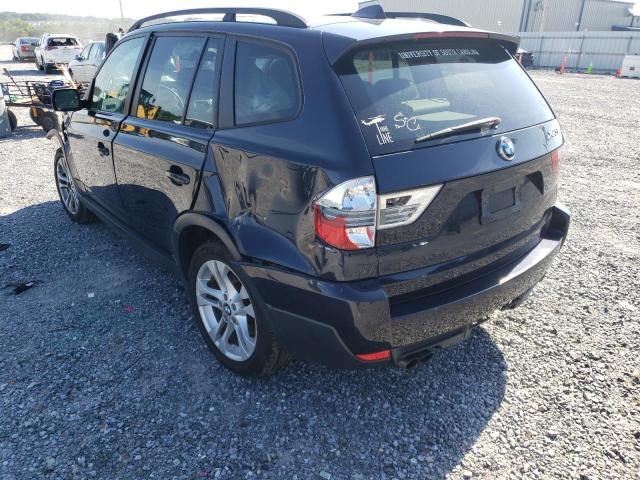 Photo 3 from auction – 2007 BMW X3 3.0SI with VIN WBXPC93407WF06014
