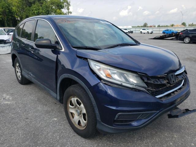 HONDA CR-V LX 2015 with VIN 2HKRM3H35FH512487 - Photo from auction