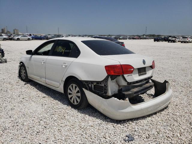 Photo 3 from auction – 2012 VOLKSWAGEN JETTA BASE with VIN 3VW1K7AJ5CM357137