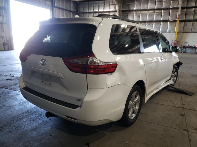 Photo 4 from auction – 2018 TOYOTA SIENNA LE with VIN 5TDKZ3DC2JS949424