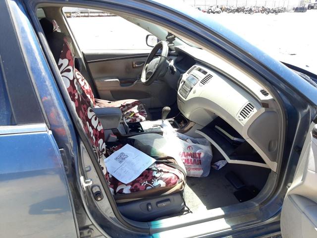Photo 5 from auction – 2009 HYUNDAI AZERA GLS with VIN KMHFC46D09A357961