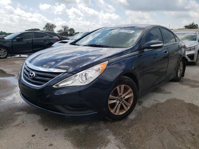 Photo 2 from auction – 2014 HYUNDAI SONATA GLS with VIN 5NPEB4AC1EH879499