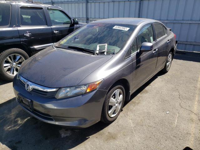 Photo 2 from auction – 2012 HONDA CIVIC LX with VIN 19XFB2E58CE026247
