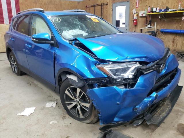 TOYOTA RAV4 XLE 2017 with VIN JTMRFREV1HJ165186 - Photo from auction