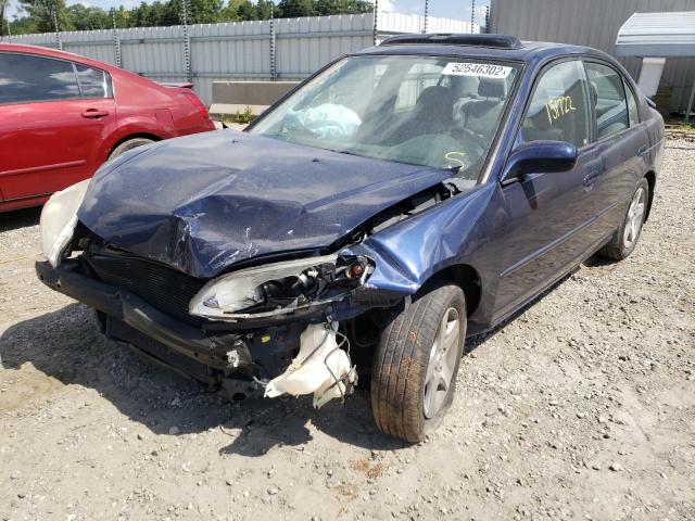 Photo 2 from auction – 2004 HONDA CIVIC EX with VIN 2HGES26734H532149