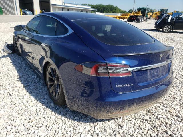 Photo 3 from auction – 2017 TESLA MODEL S with VIN 5YJSA1E41HF216914