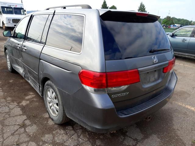 Photo 3 from auction – 2009 HONDA ODYSSEY EX with VIN 5FNRL38469B400604
