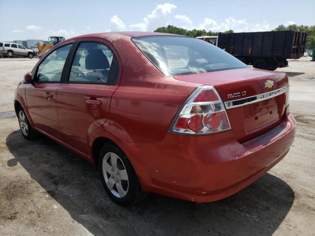 Foto 3 de la subasta – 2009 CHEVROLET AVEO LS con VIN KL1TD56E19B604439