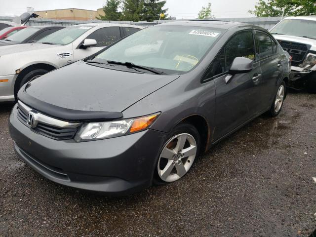 Photo 2 from auction – 2012 HONDA CIVIC LX with VIN 2HGFB2F56CH026459
