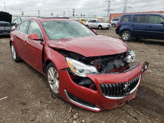 BUICK REGAL 2015 with VIN 2G4GK5EX3F9198837 - Photo from auction
