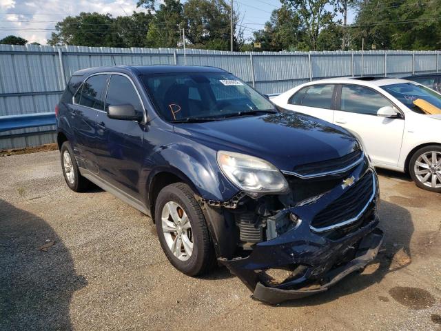 Photo 1 from auction – 2017 CHEVROLET EQUINOX LS with VIN 2GNALBEK1H1541258